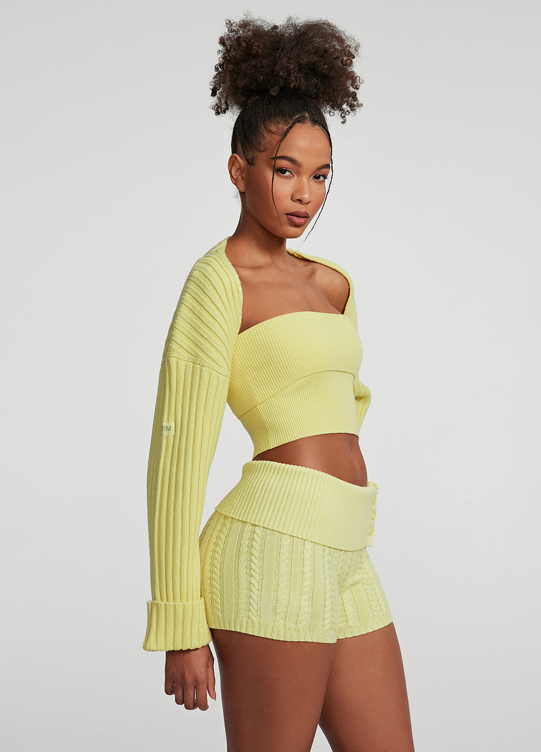 Ribbed Knit Shrug - Image 2
