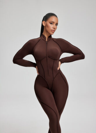 Everyday Cotton Closed-Back Catsuit