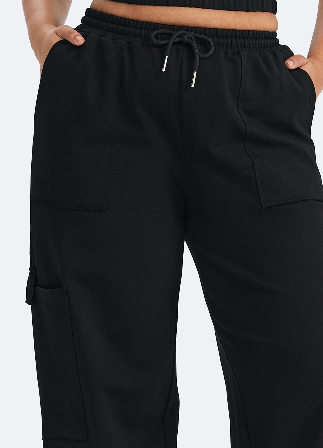 Casual Drawstring Waist Sweatpants - Image 10