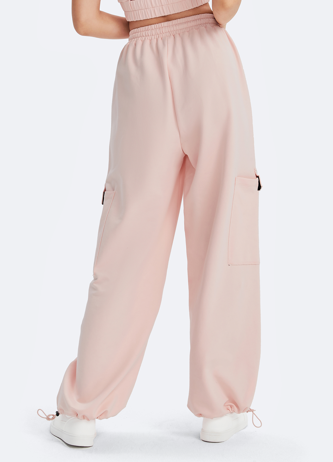 Casual Drawstring Waist Sweatpants - Image 4