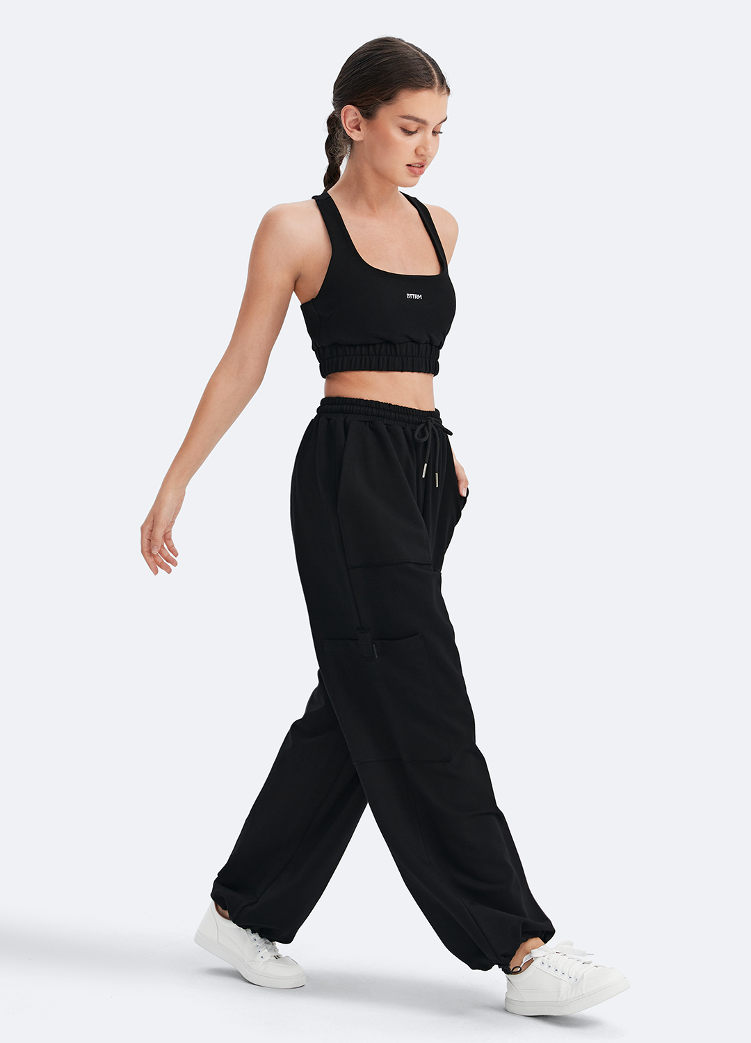 Casual Drawstring Waist Sweatpants - Image 6
