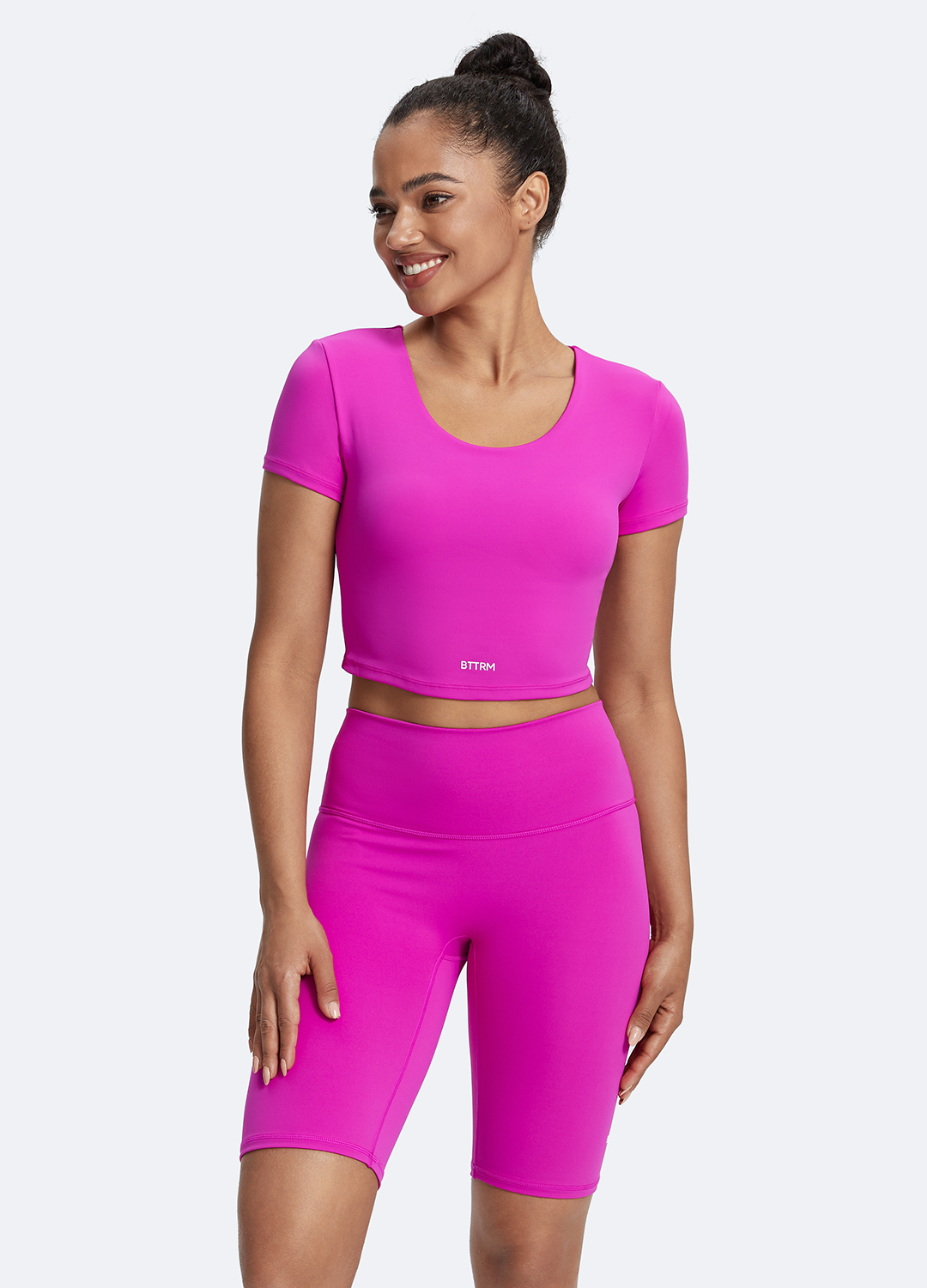 Round Neck Crop Top - Image 5