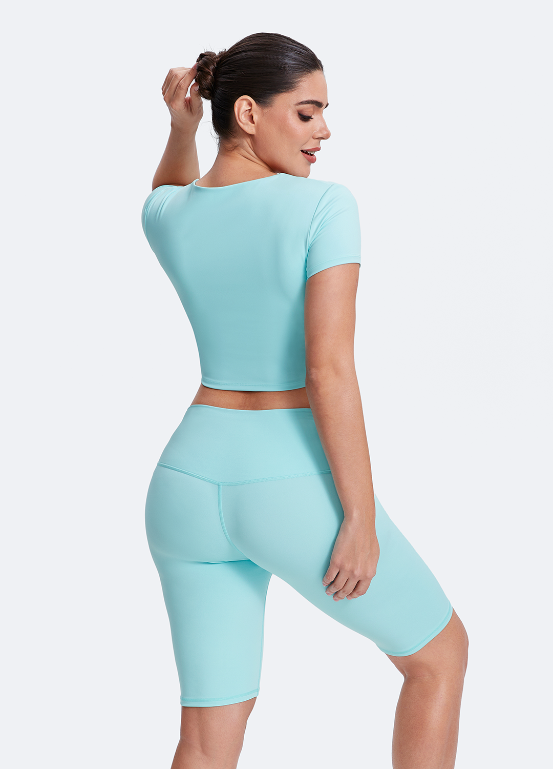 Round Neck Crop Top - Image 8