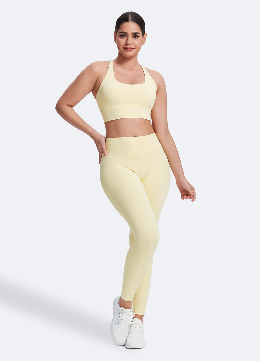 Straps and Support Bra & Pilates High-Rise Leggings Set - Image 7