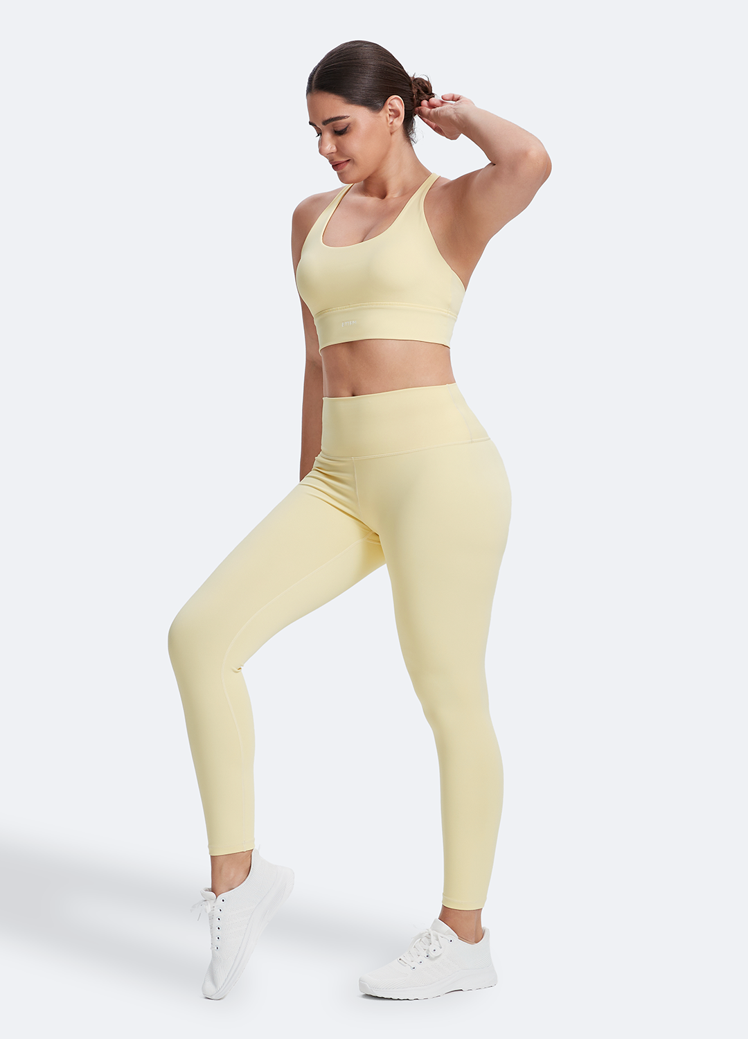 Straps and Support Bra & Pilates High-Rise Leggings Set - Image 9