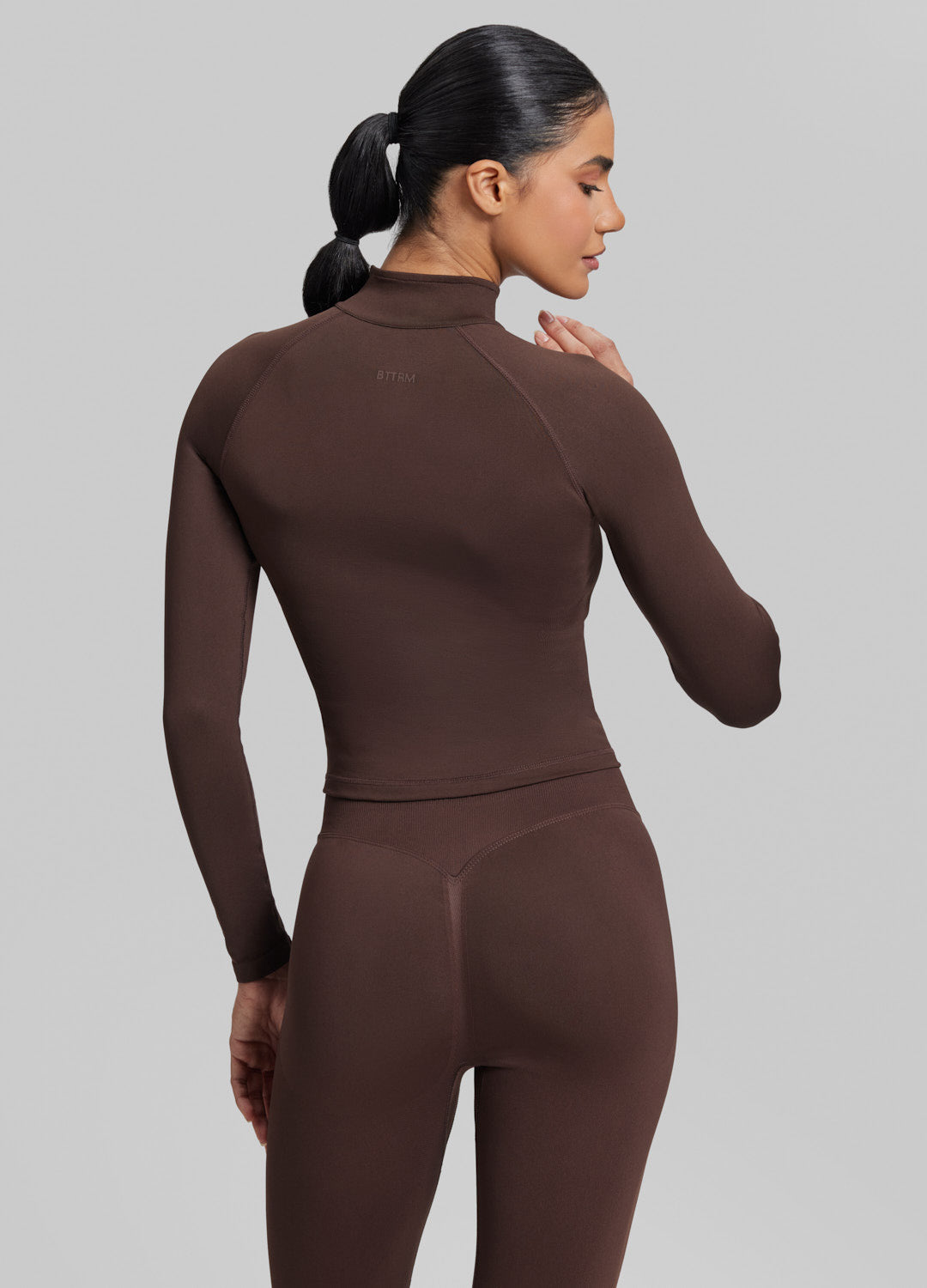 Ultrasculpt Longline Full Zipper Seamless Breathable Warm Jacket - Image 3