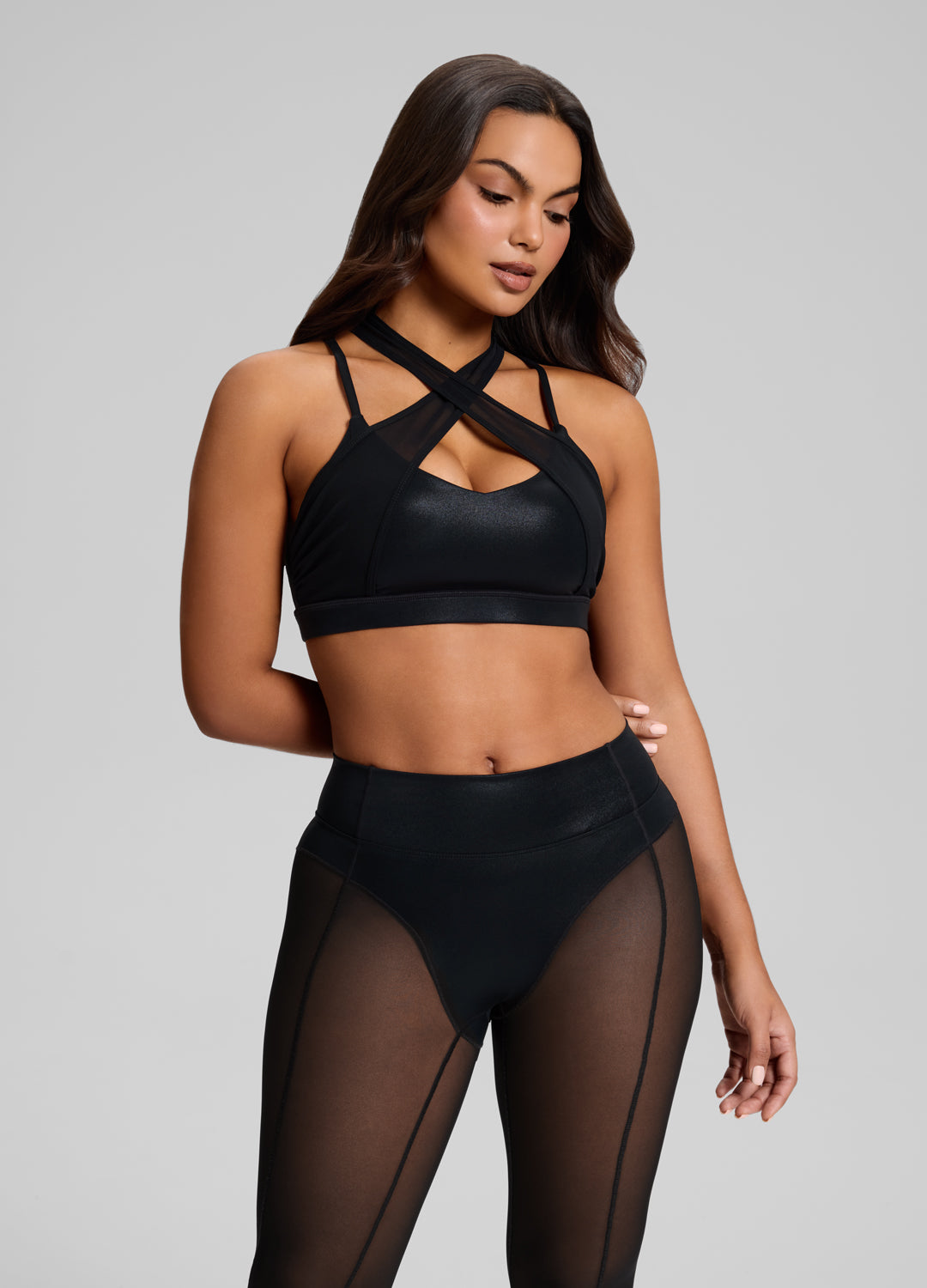 Sculpt Strappy Crossback Top - Image 6