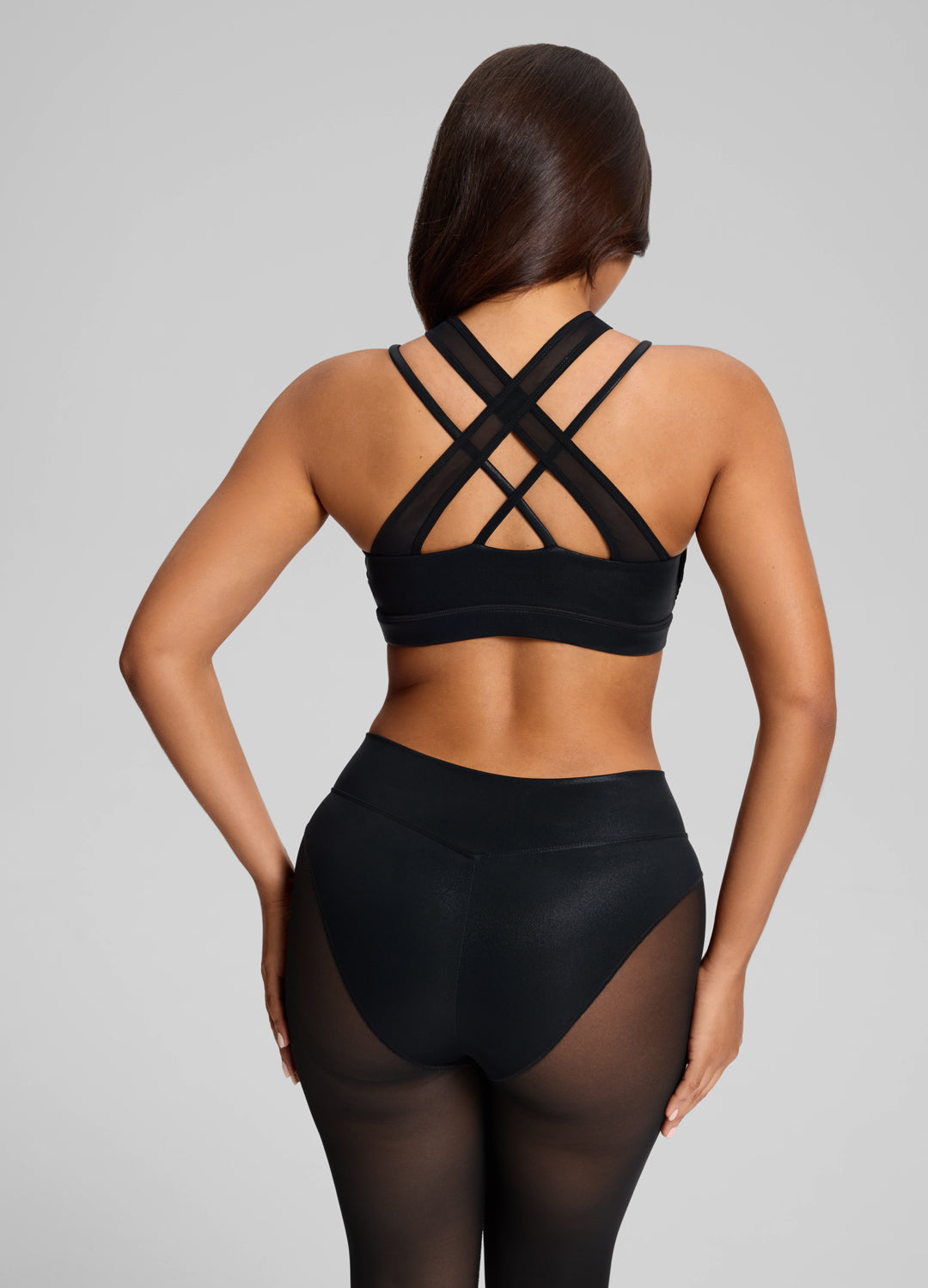 Sculpt Strappy Crossback Top - Image 4