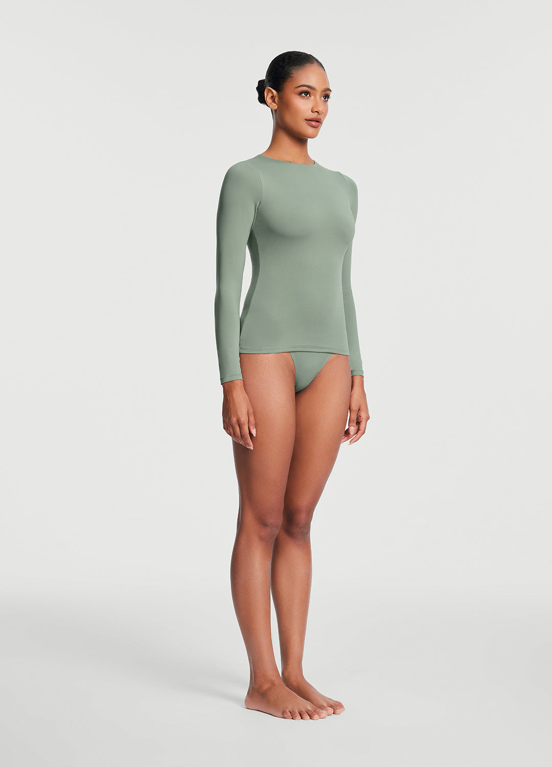 Crew Neck Long Sleeve Top - Image 5