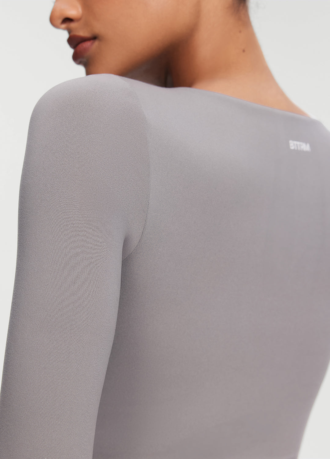 Cropped Round Neck Top - Image 4