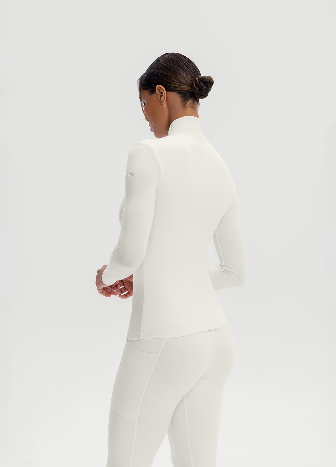 Mock Neck Long Sleeve Top - Image 2
