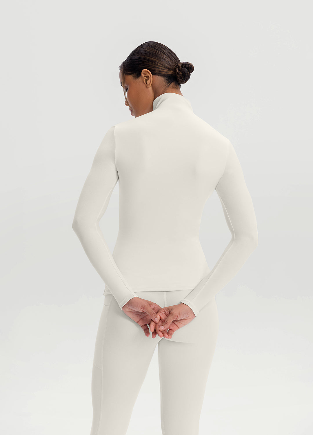 Mock Neck Long Sleeve Top - Image 3