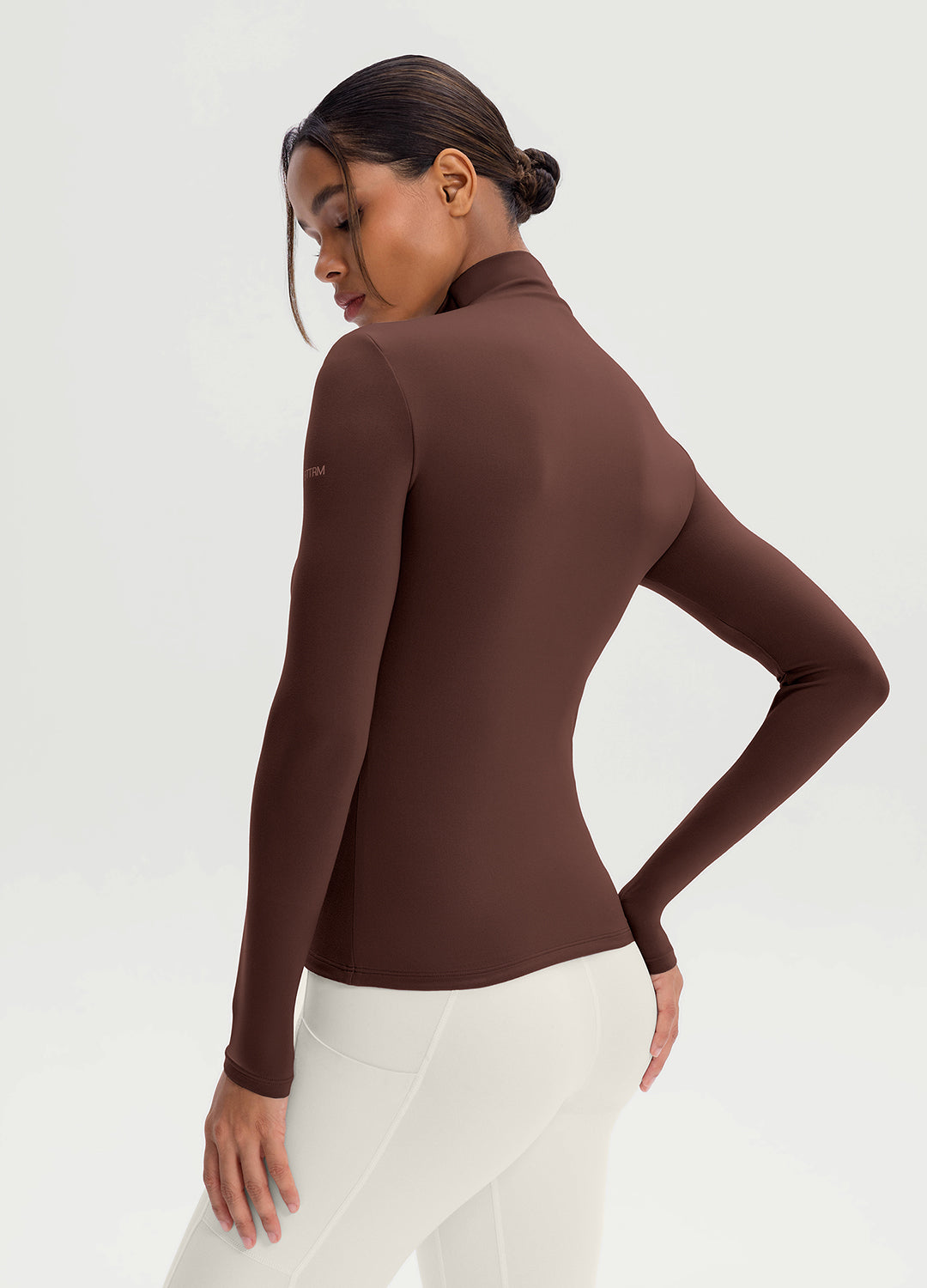 Mock Neck Long Sleeve Top - Image 3