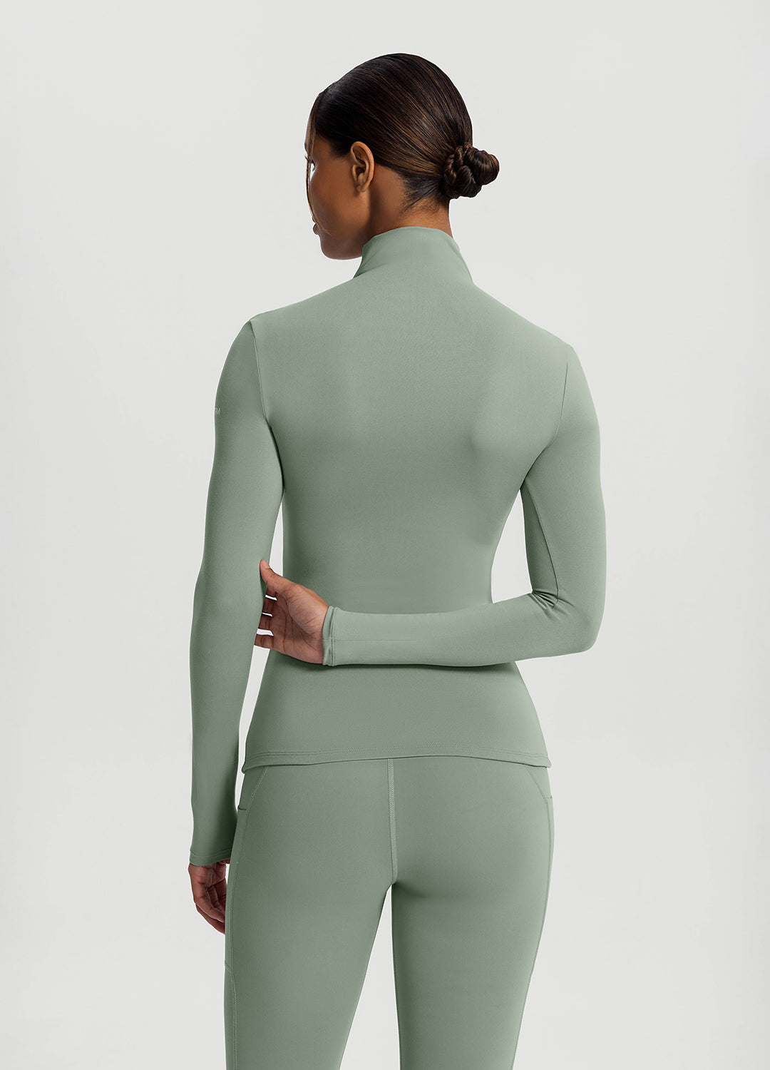 Mock Neck Long Sleeve Top - Image 3