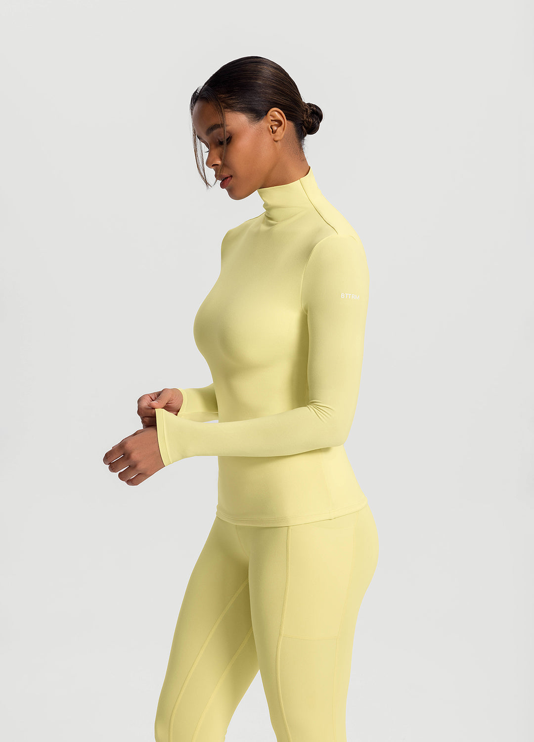 Mock Neck Long Sleeve Top - Image 2