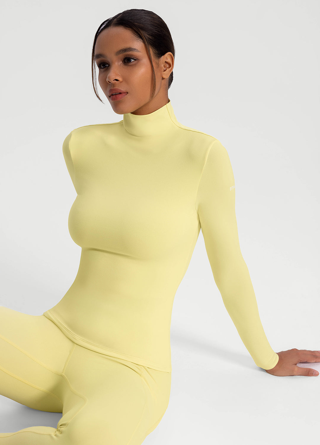 Mock Neck Long Sleeve Top - Image 4