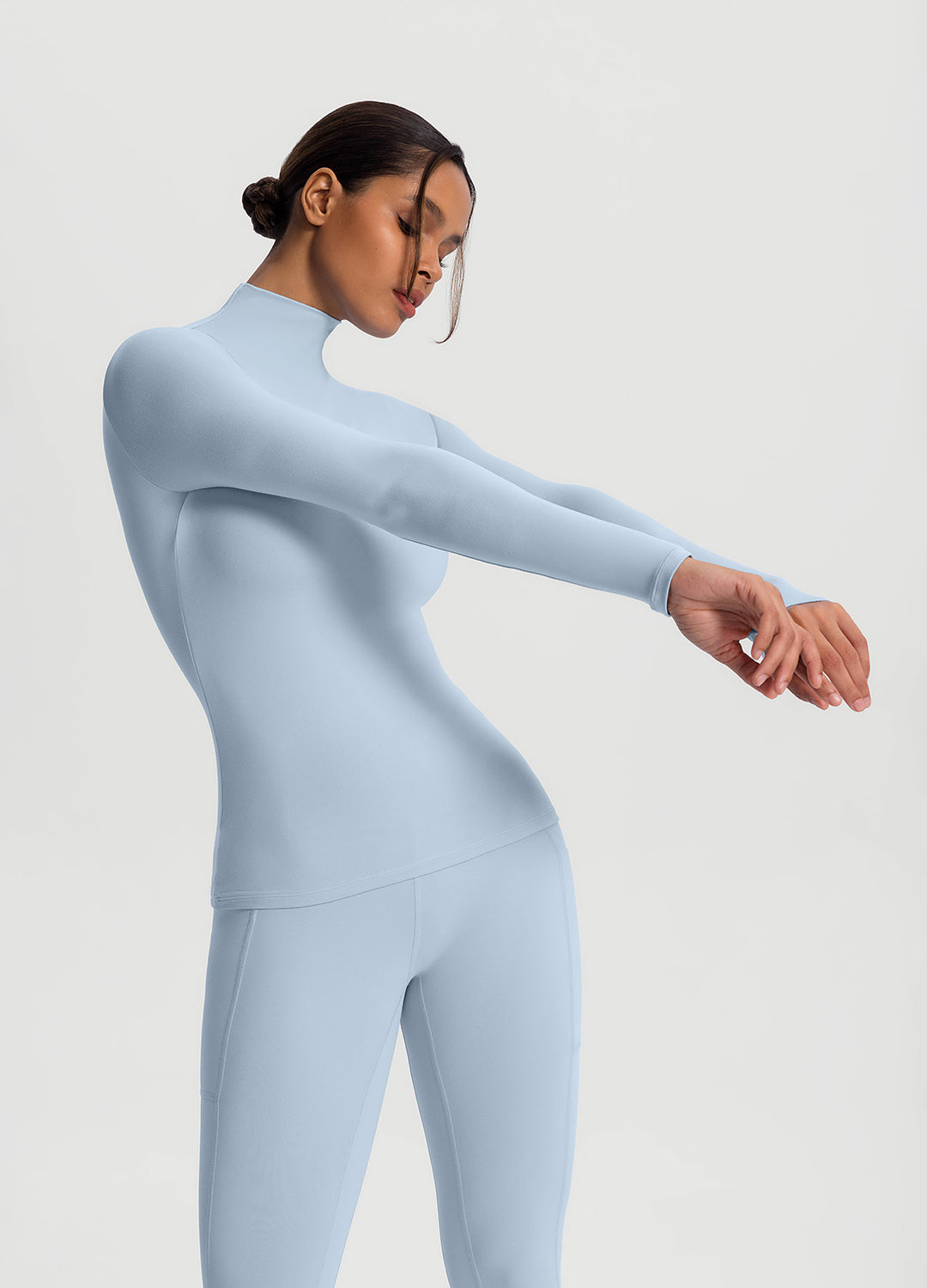 Mock Neck Long Sleeve Top - Image 5