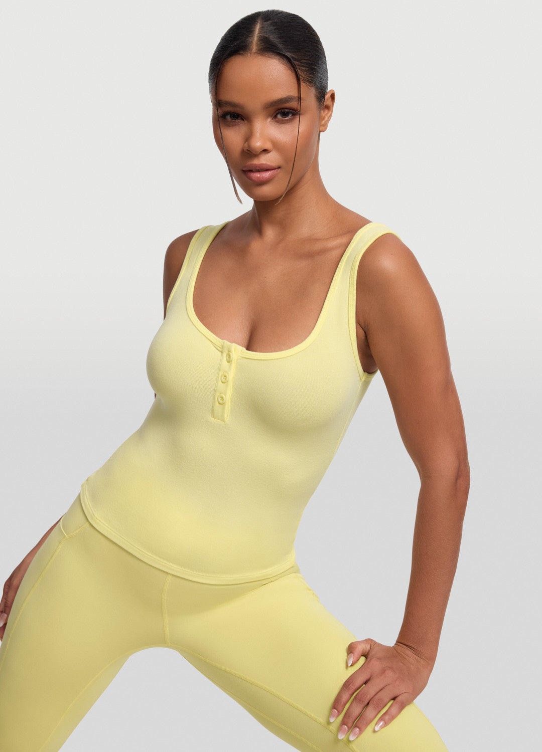 Button Front Tank Top - Image 5