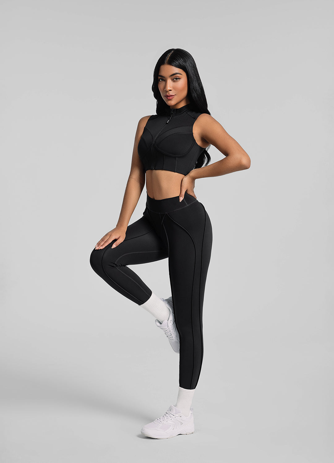 Contour Stitch Leggings - Image 5