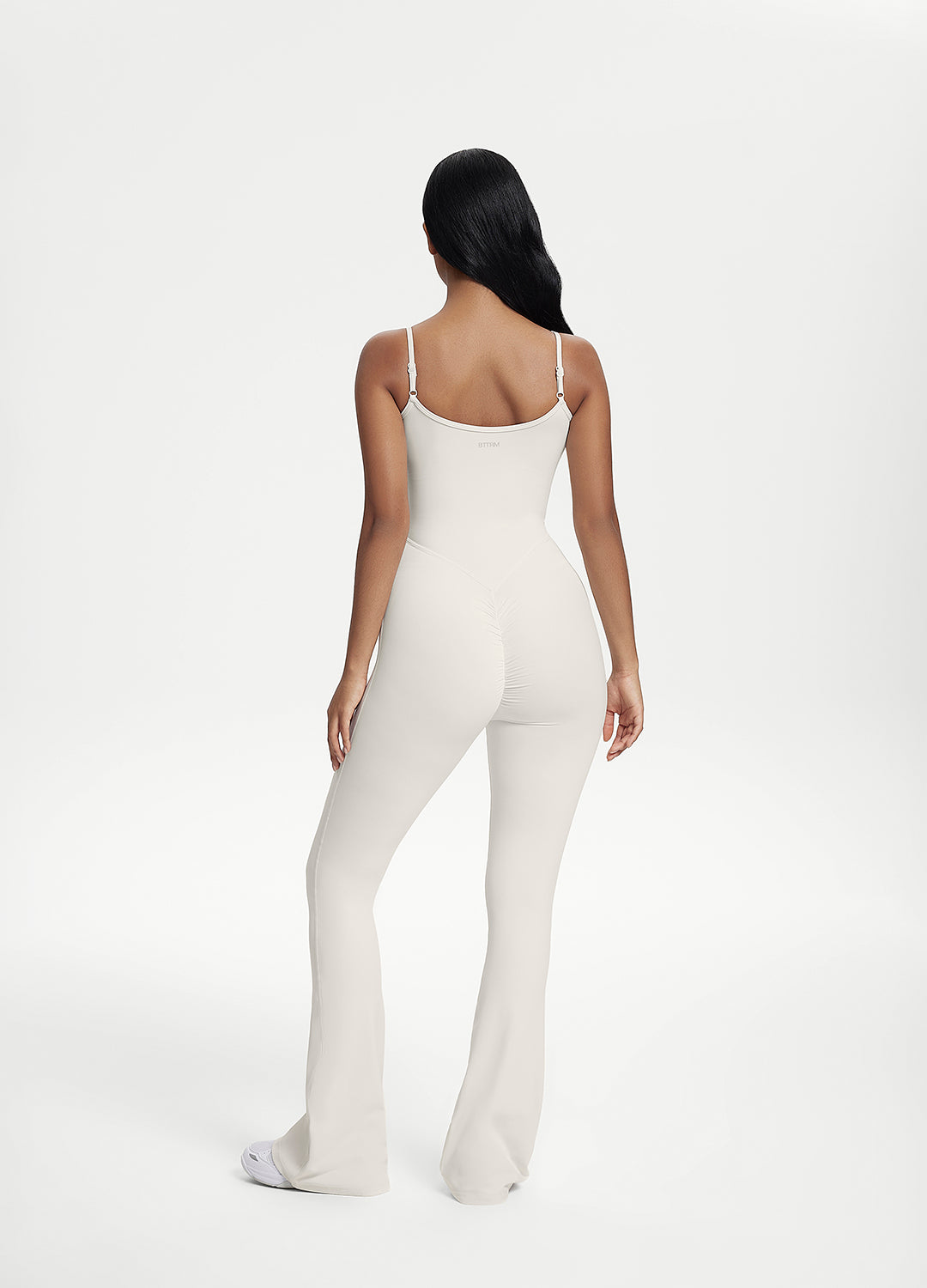 Flared Scrunch Jumpsuit - Image 3