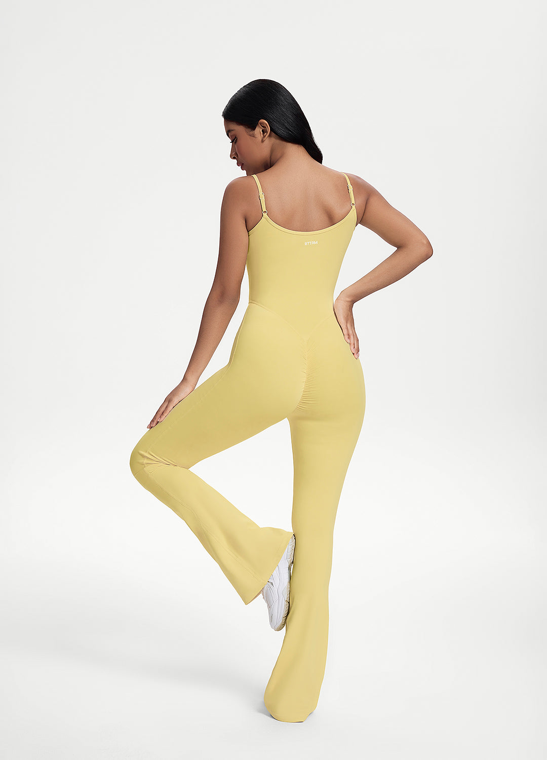 Flared Scrunch Jumpsuit - Image 3