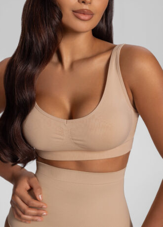 Seamless Smoothing Support Shaping Bra