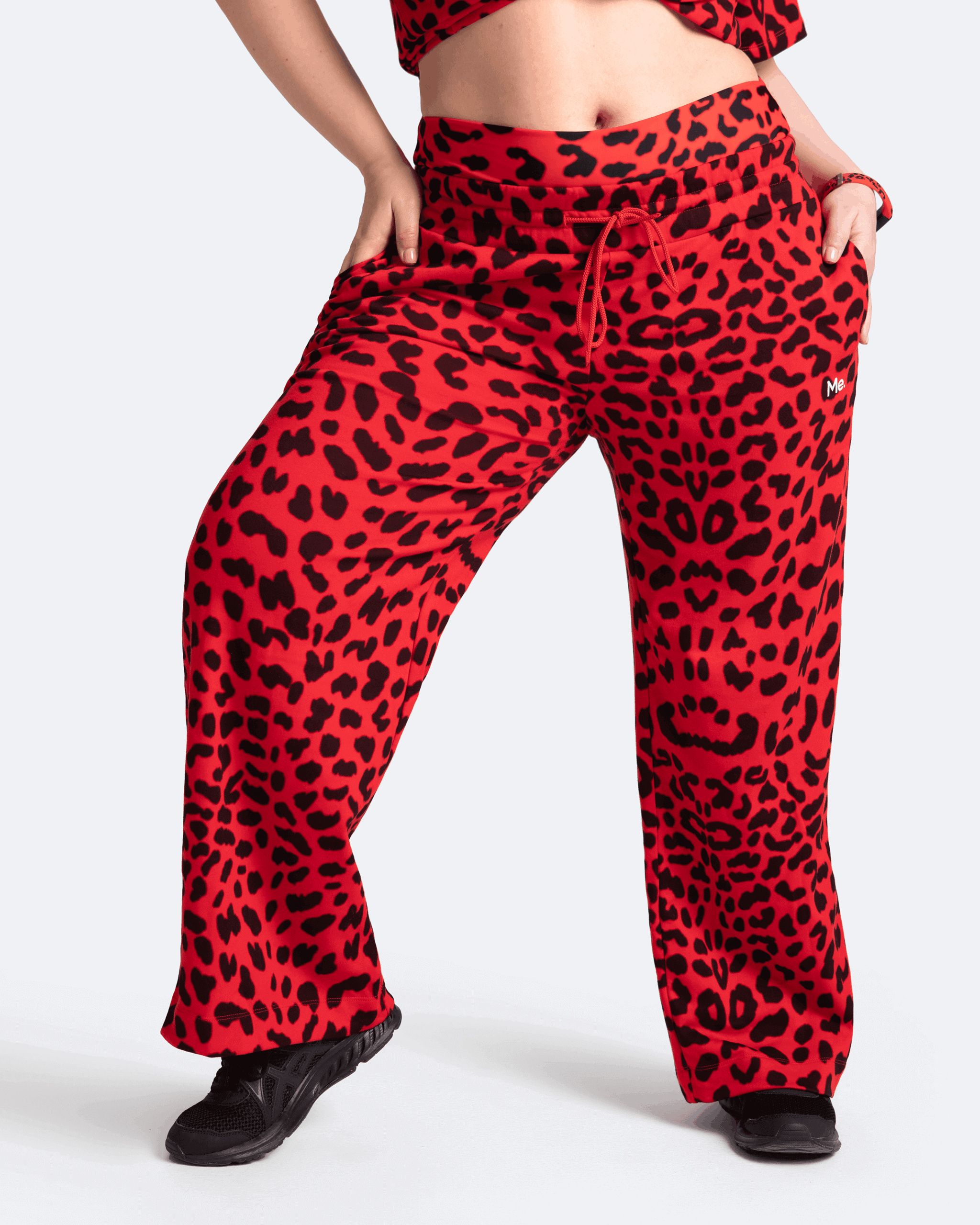 Tummy Control Wide Leg Pants - Image 12