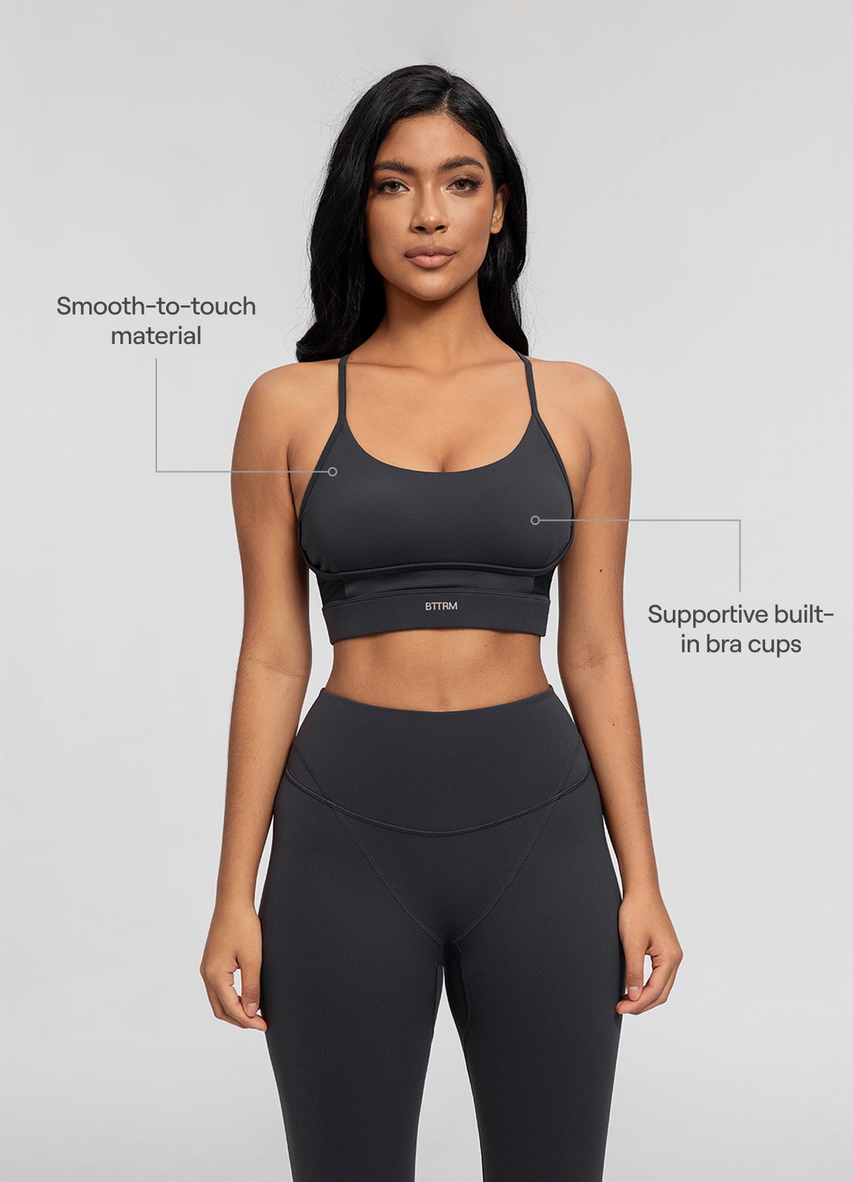 Seamless Crossback Bra - Image 2