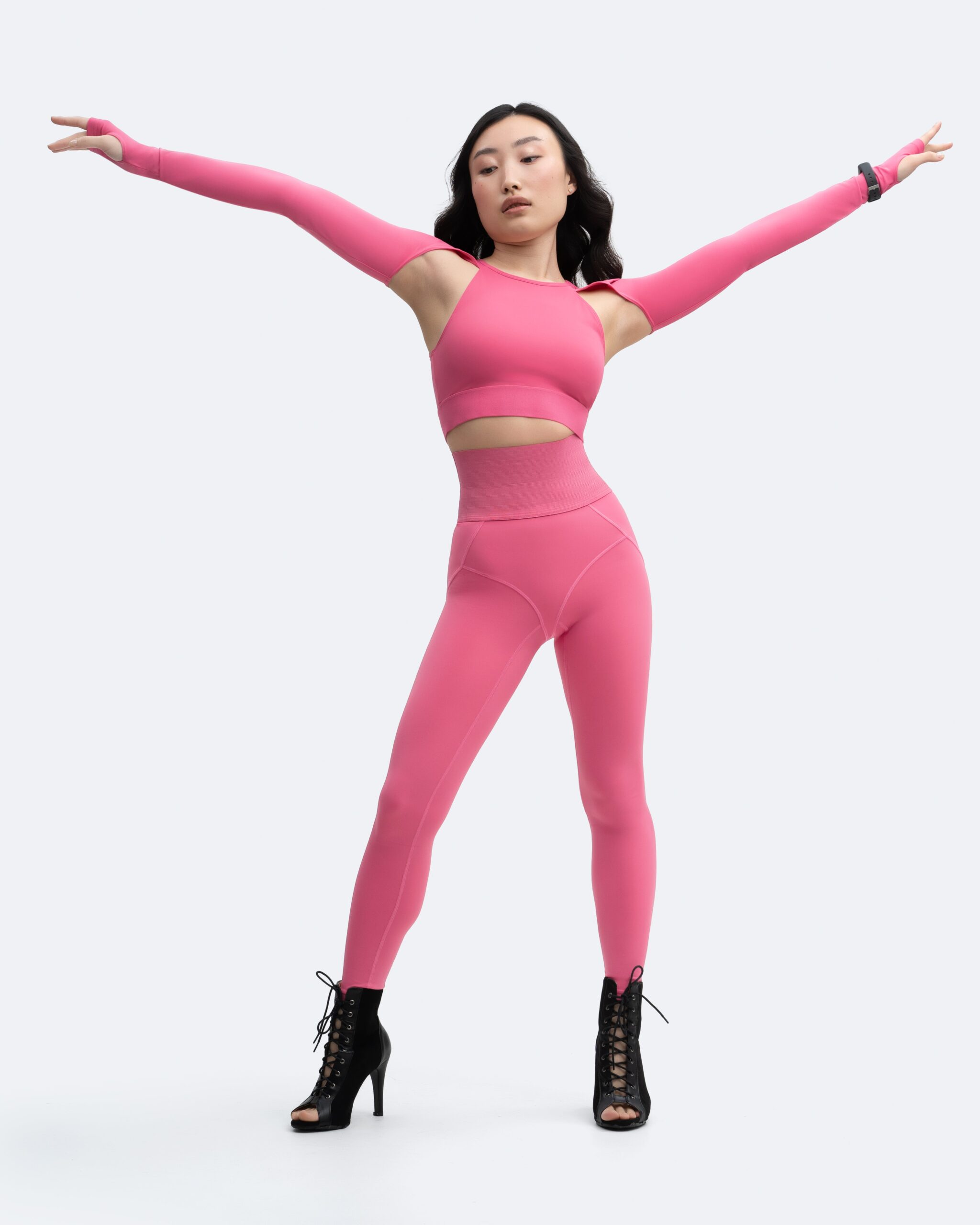 Shoulder Cut-Out Crop Top - Image 6