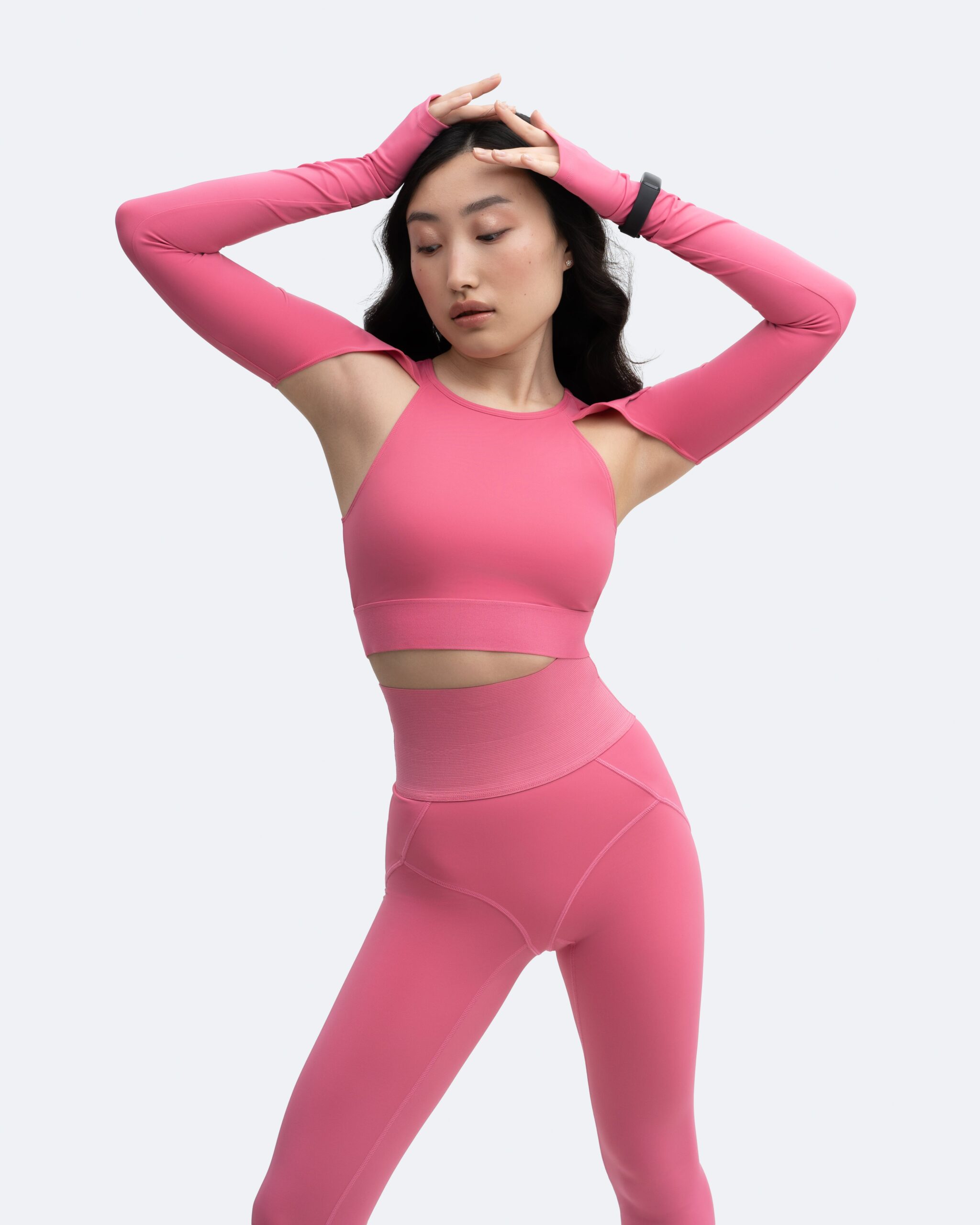 Shoulder Cut-Out Crop Top - Image 2