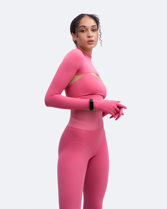 Glove Sleeve Crop Top - Image 3