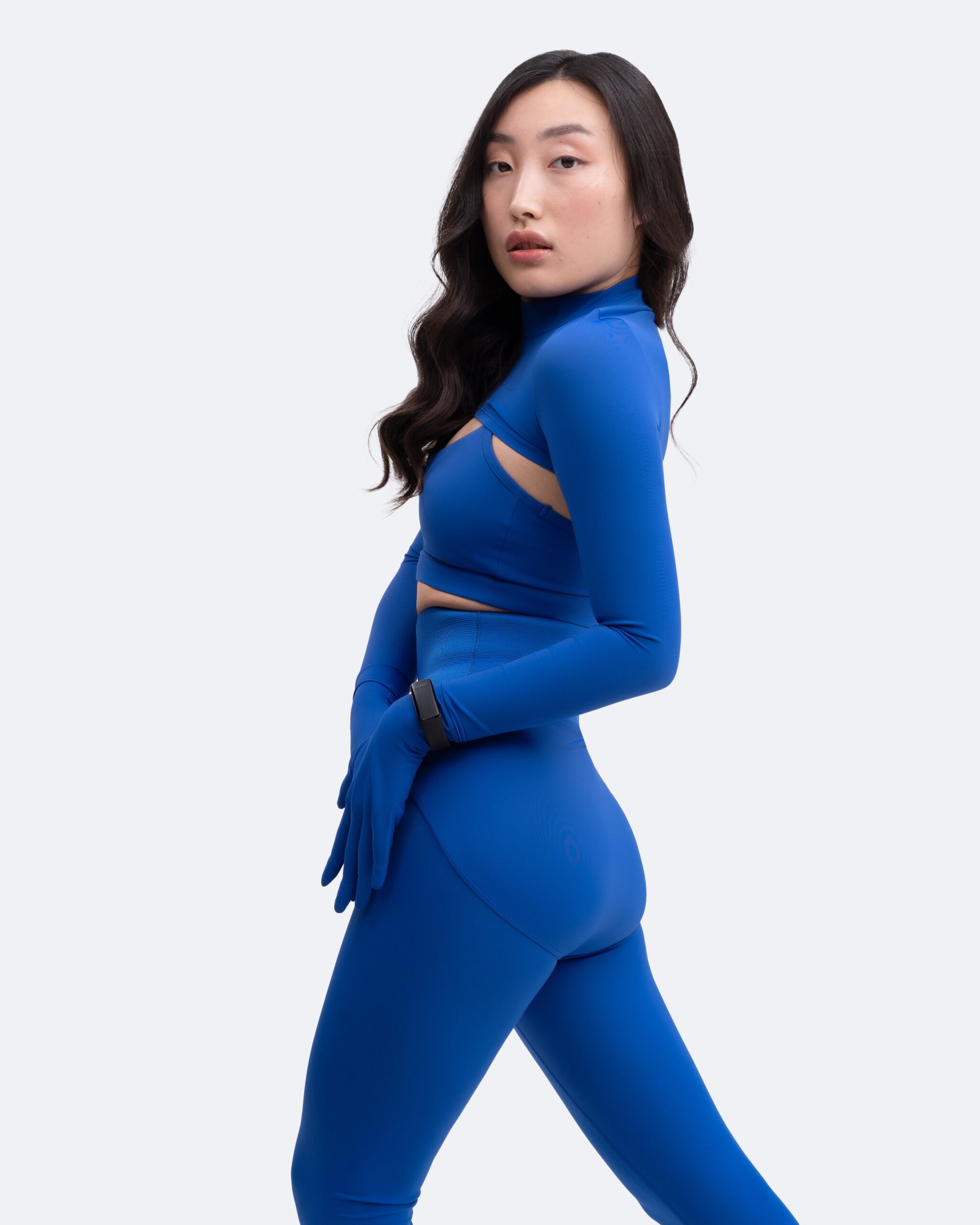 Glove Sleeve Crop Top - Image 3